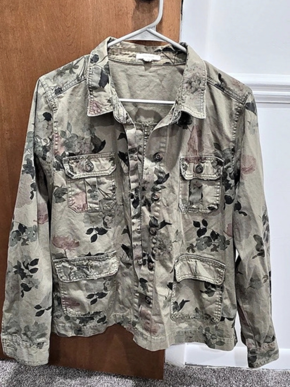 Maurices Women's Floral Utility Jacket